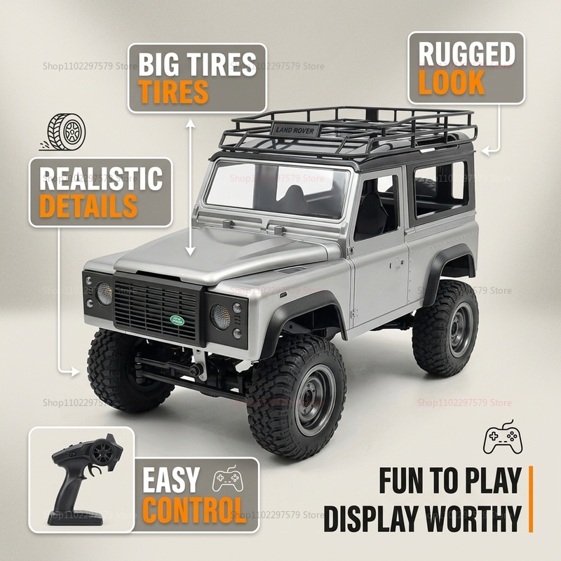 รถบังคับวิทยุ MN Model RC Car  - Interior Design Experience บทวิจารณ์และราคา