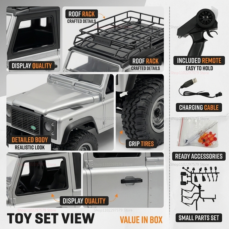 รถบังคับวิทยุ MN Model RC Car  - Interior Design Experience บทวิจารณ์และราคา