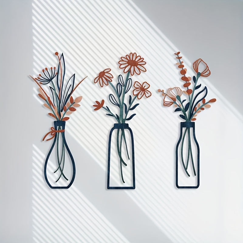 ประติมากรรมติดผนังลายดอกไม้ขนา - Interior Design Home บทวิจารณ์และราคา