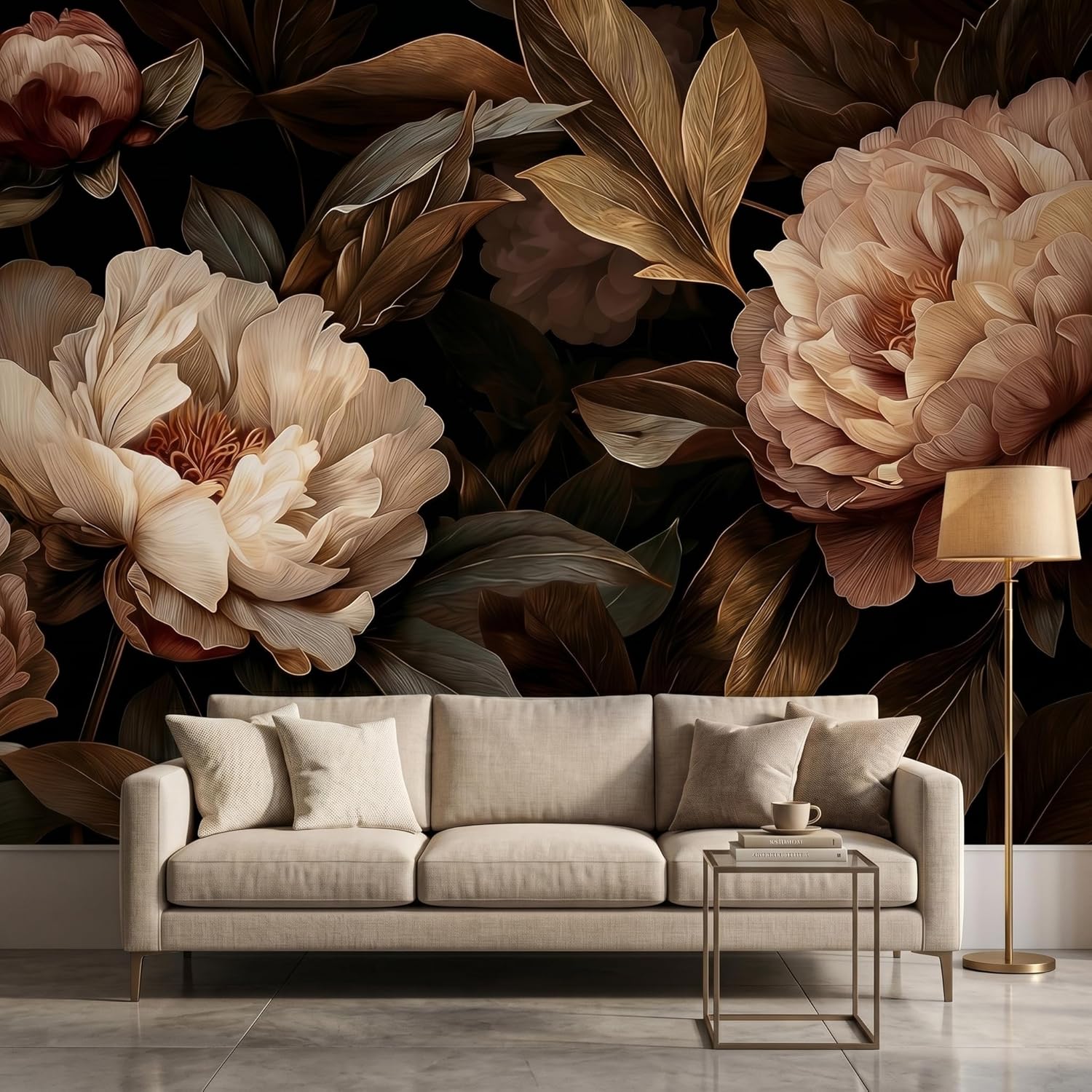 พรมแขวนผนังลายดอกโบตั๋นสุดหรู  - Interior Design Home บทวิจารณ์และราคา