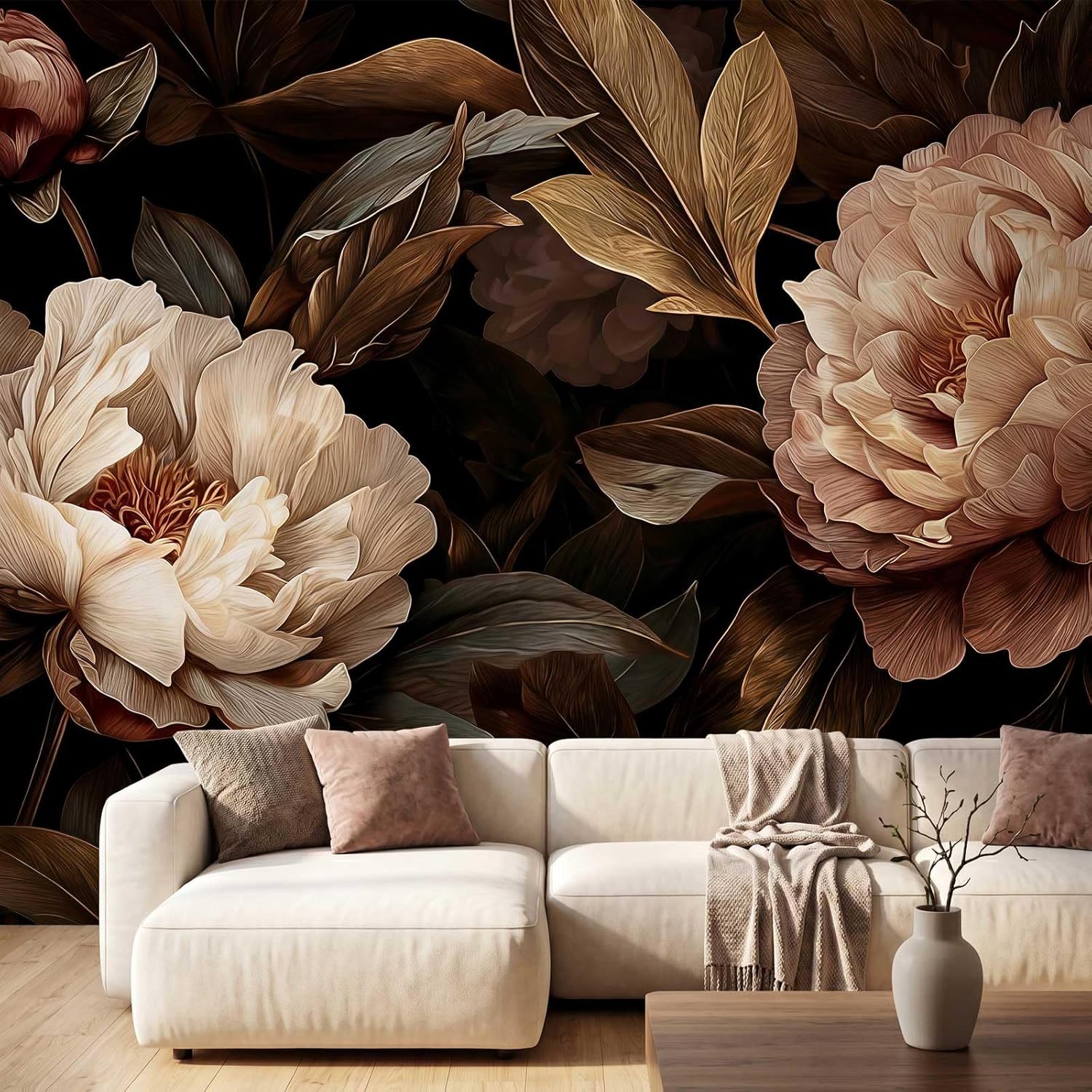 พรมแขวนผนังลายดอกโบตั๋นสุดหรู  - Interior Design Home บทวิจารณ์และราคา