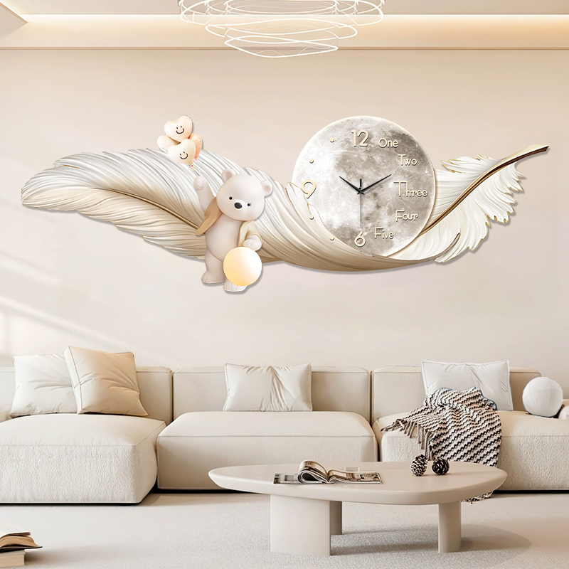 นาฬิกาแขวนผนังขนาดใหญ่ ดีไซน์ห - Interior Design Kitchen And Living Room บทวิจารณ์และราคา