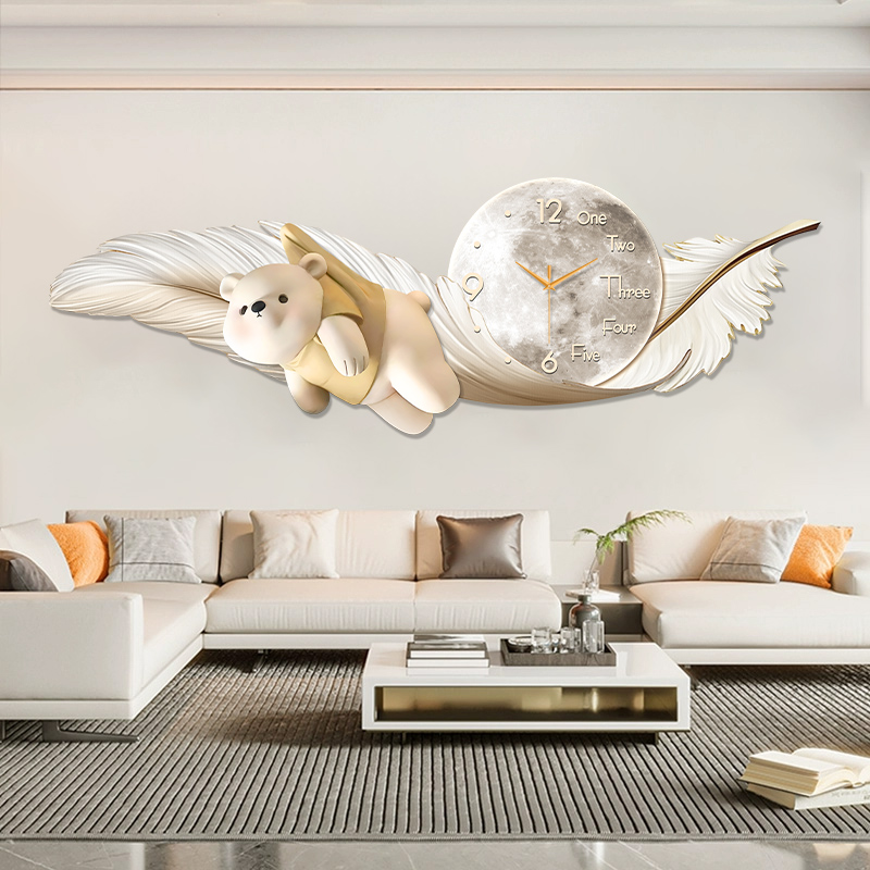 นาฬิกาแขวนผนังขนาดใหญ่ ดีไซน์ห - Interior Design Kitchen And Living Room บทวิจารณ์และราคา