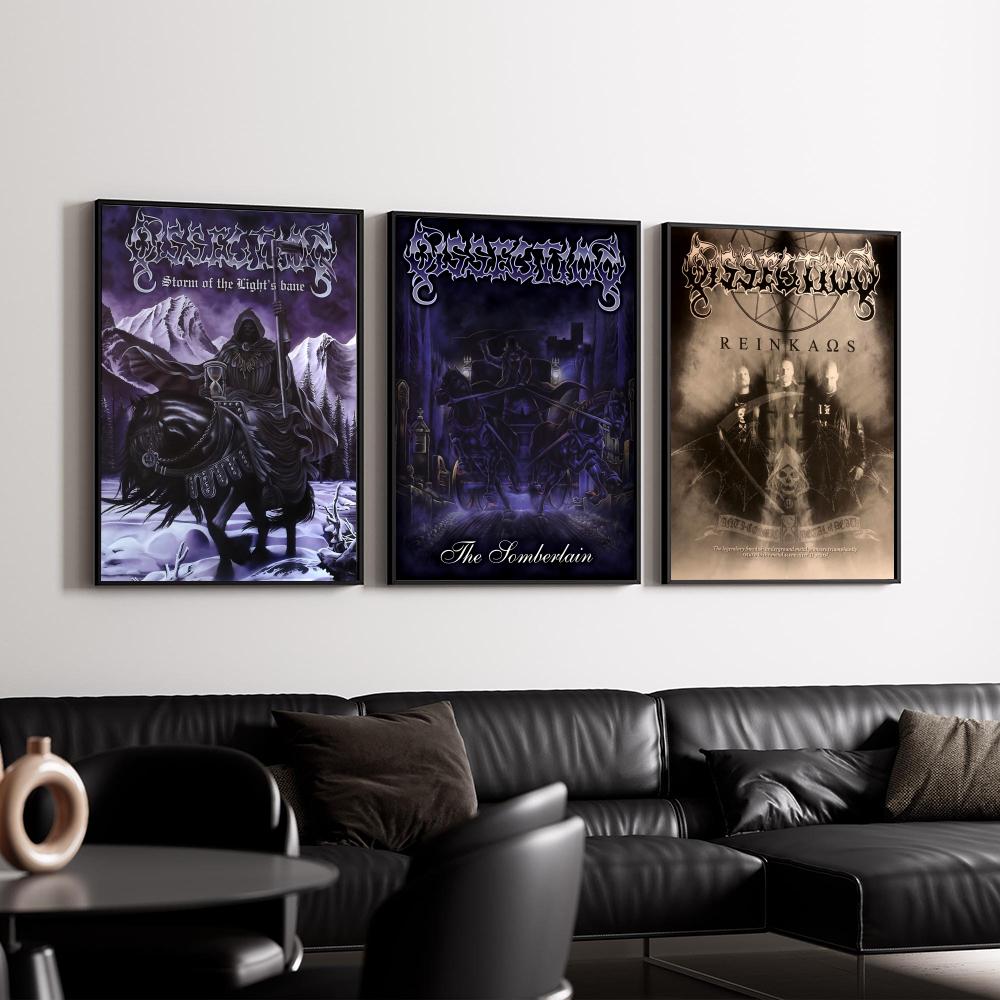 เดธเมทัล ดี-ดิสเซคชั่นโปสเตอร์ - Interior Design Poster บทวิจารณ์และราคา