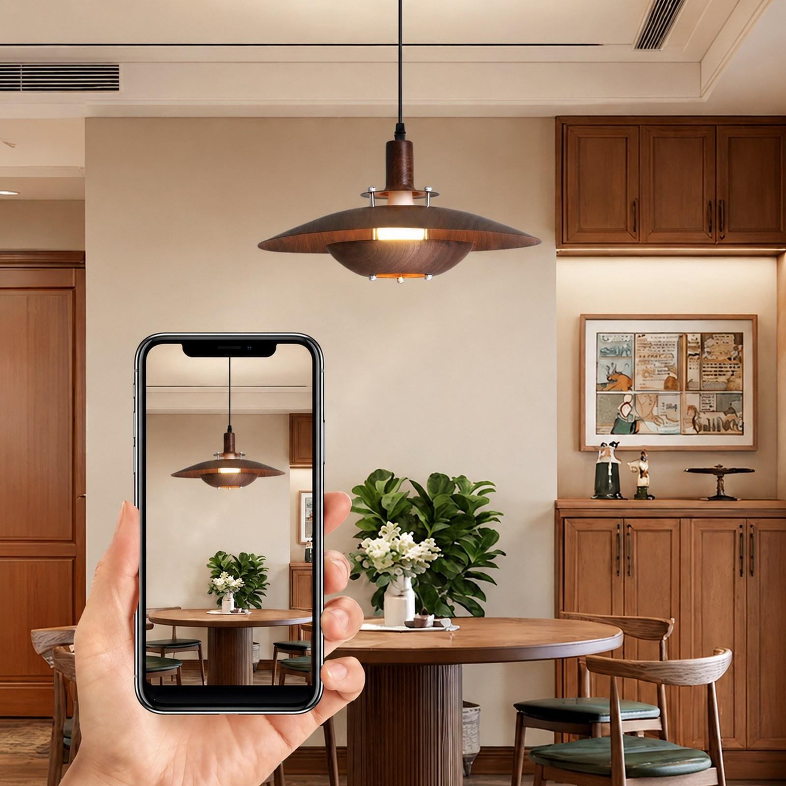 โคมไฟเพดานสไตล์คันทรีแบบเรียบง - Interior Design Kitchen And Living Room บทวิจารณ์และราคา
