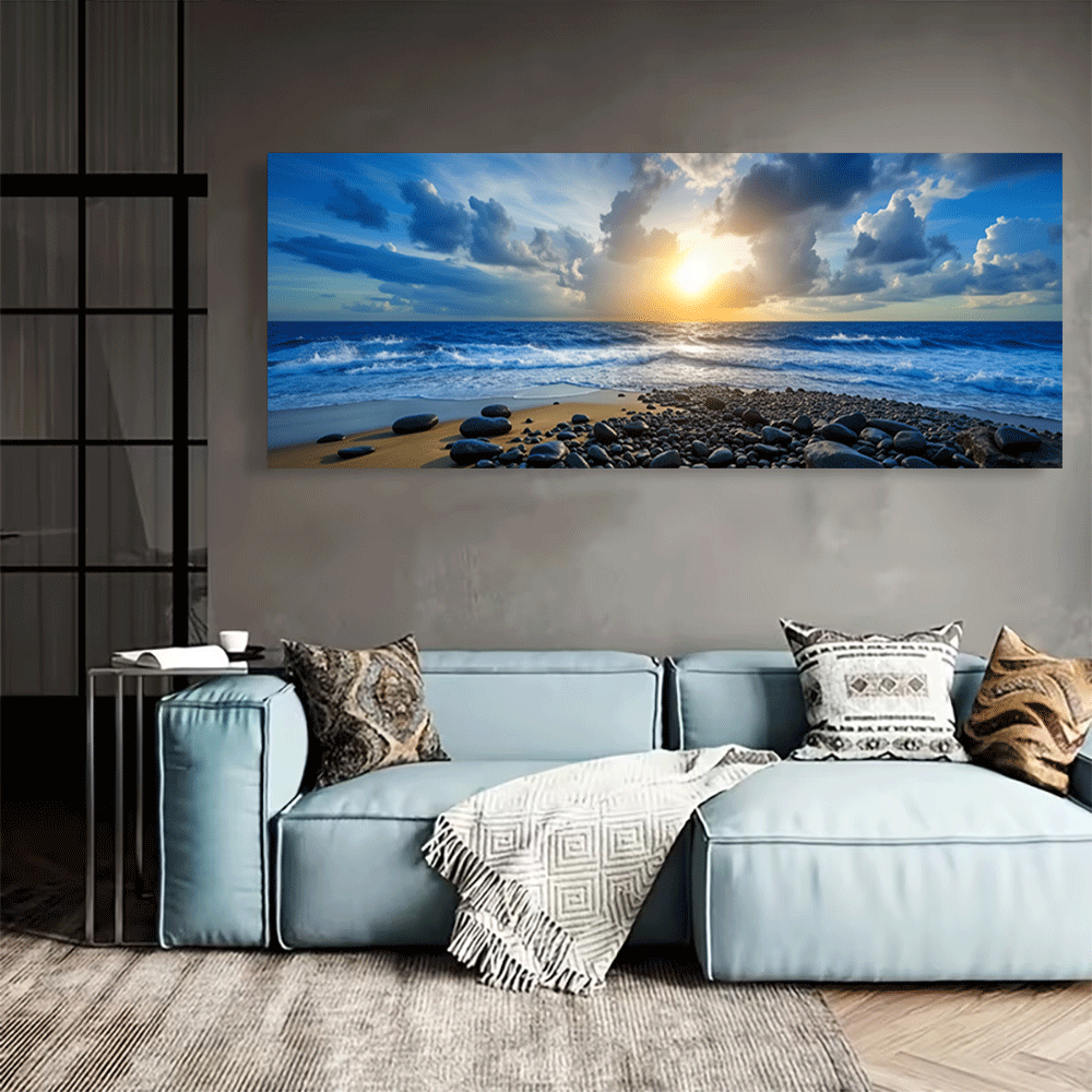1PC-โปสเตอร์ผ้าใบไม่มีกรอบ มหา - Interior Design Home บทวิจารณ์และราคา