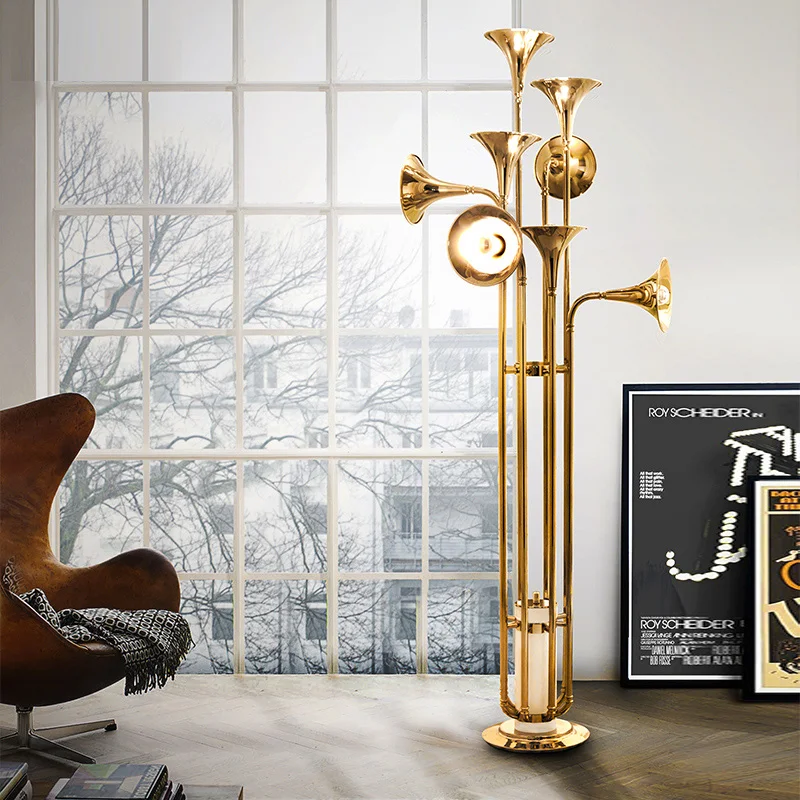 Nordic ทรัมเป็ตจี้โคมไฟสําหรับ - Interior Design Kitchen And Living Room บทวิจารณ์และราคา