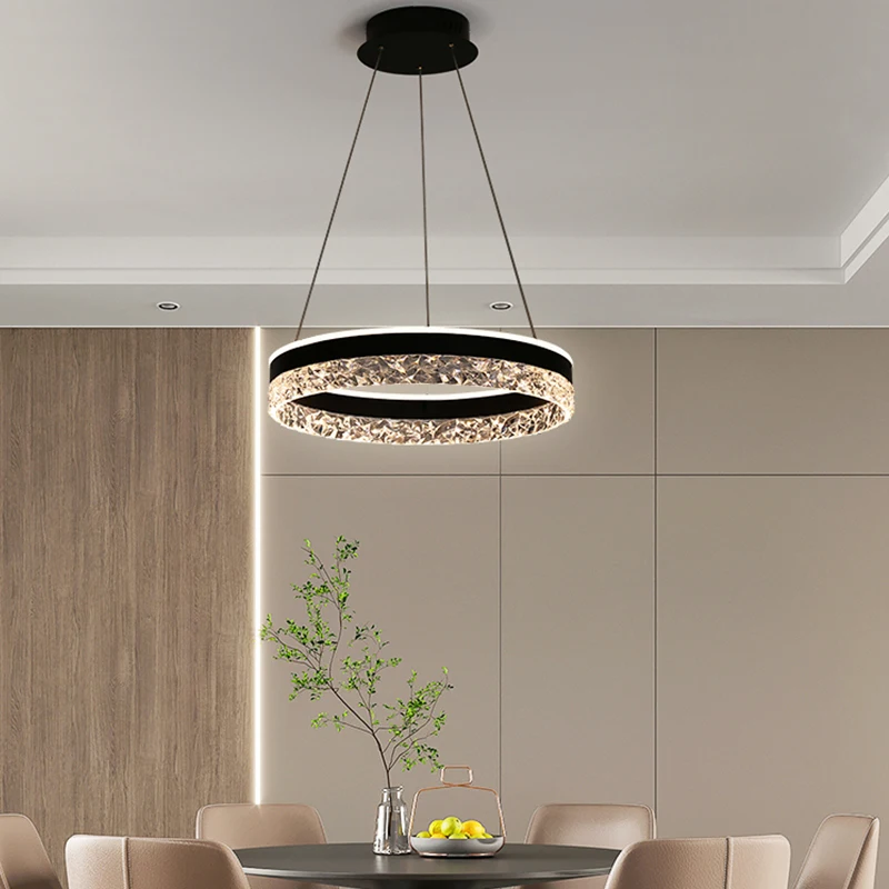 โมเดิร์นหรูหราคริสตัลไฟ LED จี - Interior Design Kitchen And Living Room บทวิจารณ์และราคา