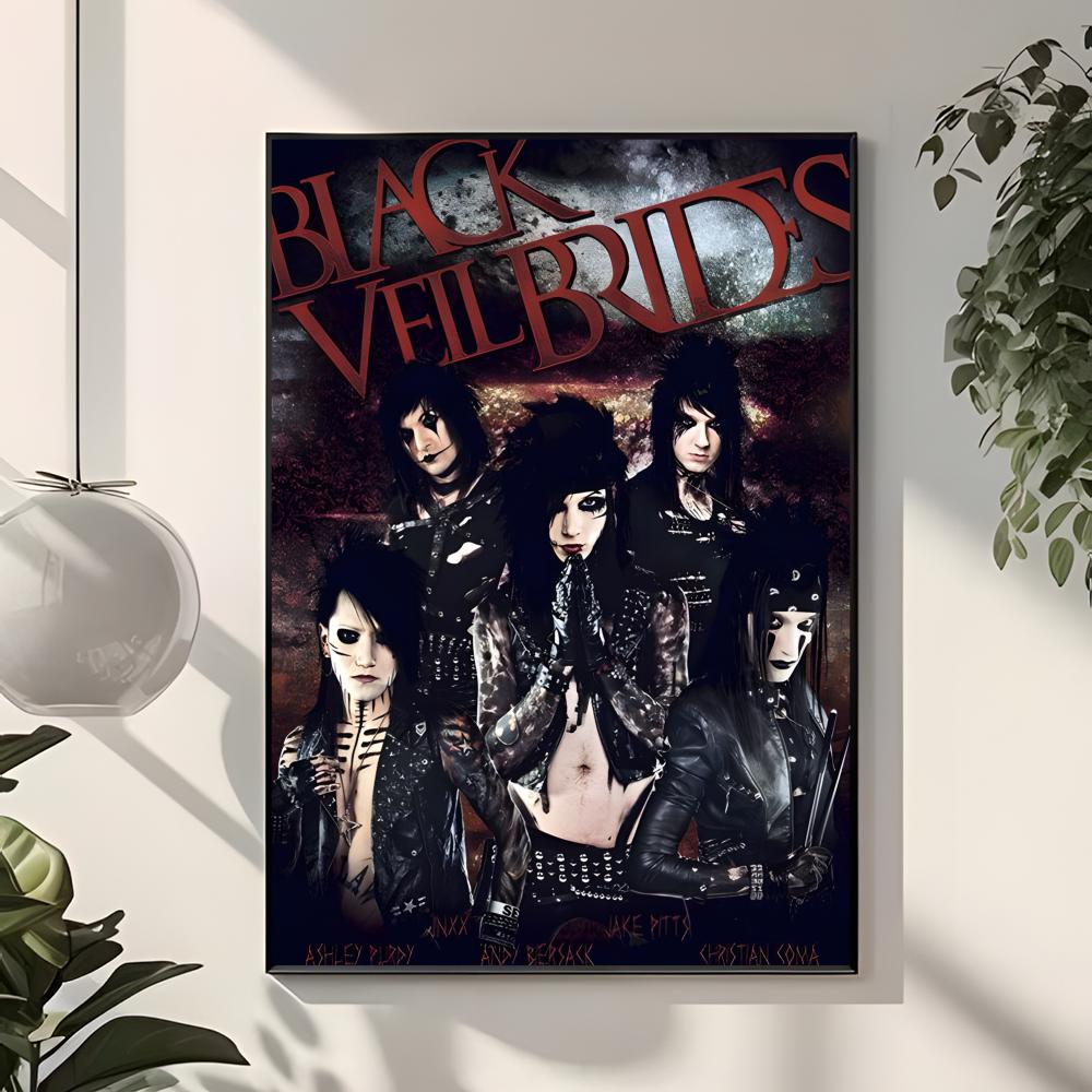 โปสเตอร์วงดนตรีร็อค B-Black Ve - Interior Design Poster บทวิจารณ์และราคา